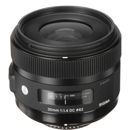 Sigma 30mm f/1.4 DC HSM ART Lens for Nikon DSLR Cameras,