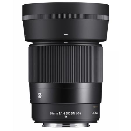 Sigma 30mm f/1.4 DC DN Contemporary Lens for Fujifilm X, w/52mm UV