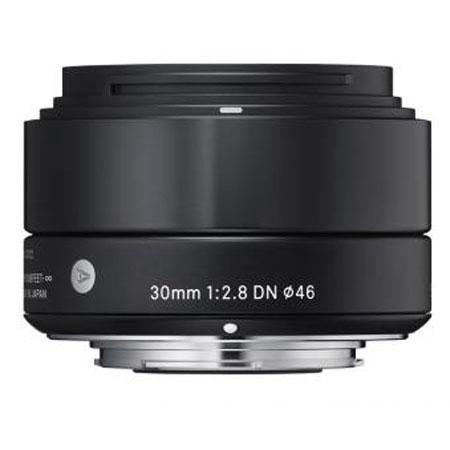 Sigma 30mm f/2.8 DN Lens for Sony E-mount Nex Series Cameras, Black - BUNDLE -