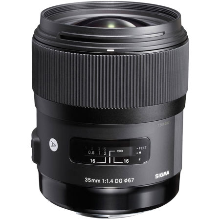 Sigma 35mm f/1.4 DG HSM ART Lens for Pentax DSLR Cameras - USA Warranty