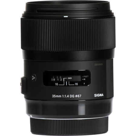 Sigma 35mm f/1.4 DG HSM ART Lens for Sigma Cameras (SA MOUNT ONLY)