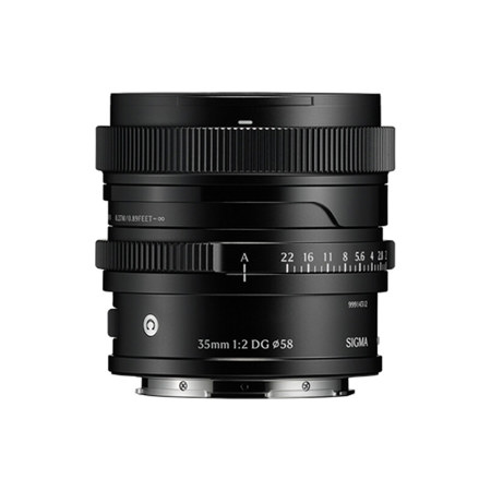 【極美品】SIGMA Contemporary 35mm F2 DG Sigma 35mm f/2 DG Contemporary Lens for Sony E, Black 3B7965 - Adorama