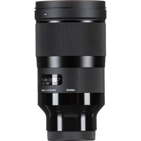 Sigma 40mm f/1.4 DG HSM Art Lens for Sony E, Black