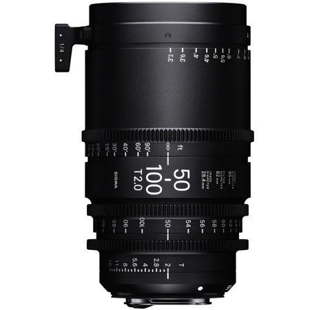 Sigma 50-100mm T2.0 High-Speed Cine Lens for Sony E, Meter
