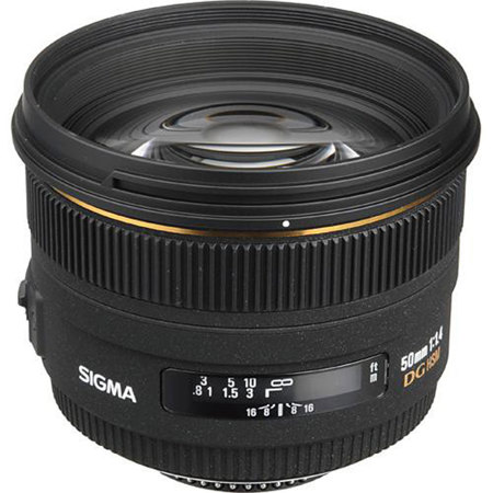 Sigma 50mm f/1.4 EX DG HSM Lens for Nikon F - Refurbished by Sigma USA