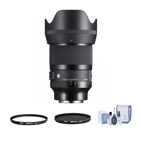 Sigma 50mm f/1.4 DG DN Art Lens for Sony E with Filter Kit