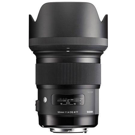 Sigma 50mm f/1.4 DG HSM ART Lens for Nikon F with Free PC Software