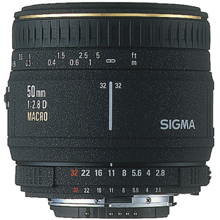 Sigma 50mm f/2.8 Standard Auto Focus Macro Lens for Canon EOS Cameras
