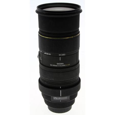 Sigma 736101 50-500mm f/4-6.3 EX DG APO RF HSM Lens 736101 - Adorama