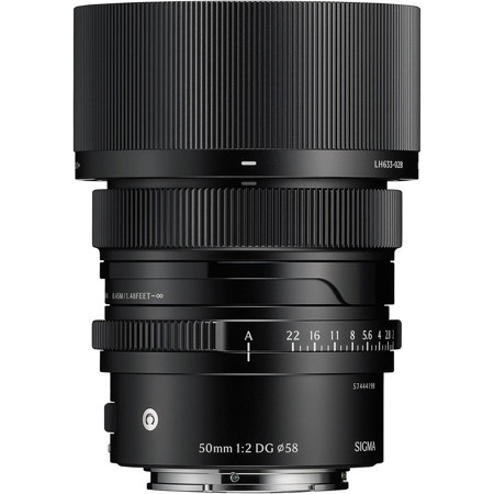 Sigma 50mm f/2 DG Contemporary Lens for Sony E, Black