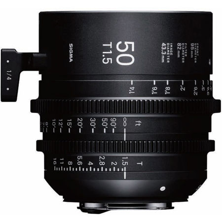 Sigma 50mm T1.5 High-Speed Prime Cine Lens for Canon EF