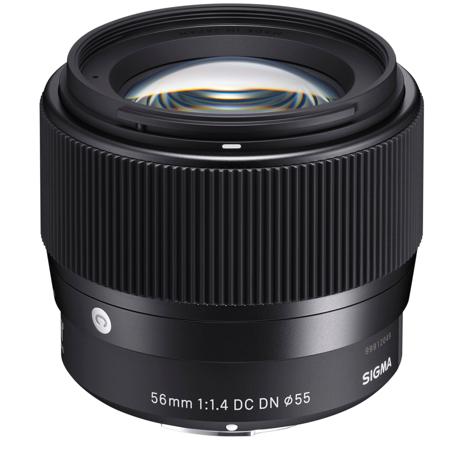 Sigma 56mm f/1.4 DC DN Contemporary Lens for Canon EF-M Cameras, Black