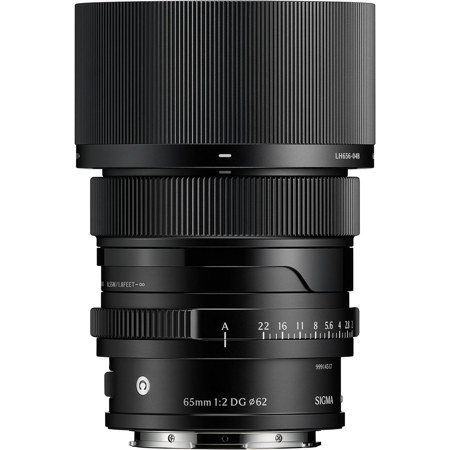 Sigma 65mm f/2 DG Contemporary Lens for L Mount, Black