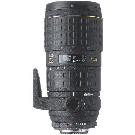 sigma 70-200mm f/2.8 EX APO HSM Auto Focus Telephoto Zoom Lens with Hood & Case for Sigma Cameras