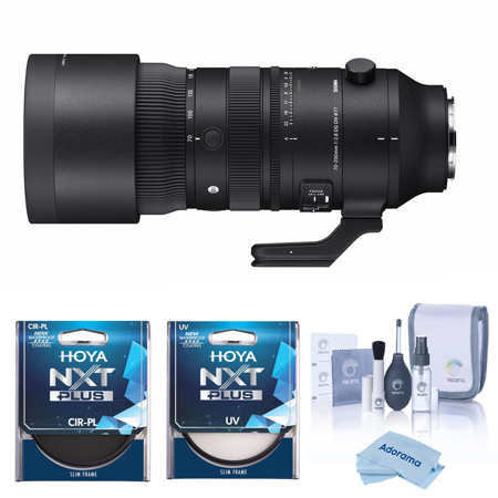 Sigma 70-200mm f/2.8 DG DN OS Sports Lens for L Mount with 77mm UV & CPL Filters