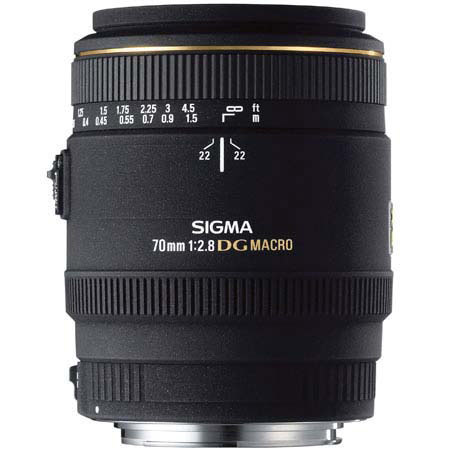 Sigma 70mm f/2.8 EX DG AF Macro Lens for Nikon DSLRs #270306 -BUNDLE SPECIAL-
