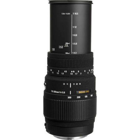 Sigma 70-300mm f4-5.6 DG Macro Telephoto Zoom Lens for Canon