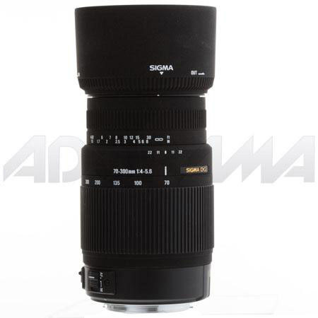 Sigma DG OS 70mm-300mm f4.0-5.6 Lens for Canon USA Warranty #572101 -BUNDLE-