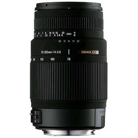 Sigma 70-300/4-5.6 DG OS Lens f/Pentax BUNDLE w/62mm UV, Cap Leash, Cleaning Kit