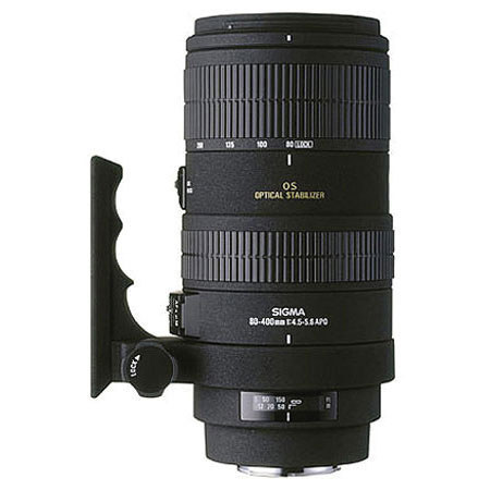 Sigma 80-400mm f/4.5-5.6 EX DG OS IF Tele Zoom Lens for Nikon AF-D