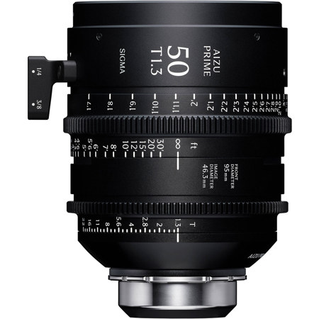 Sigma Aizu Prime T1.3 LF Cinema Lens 50mm Sony E