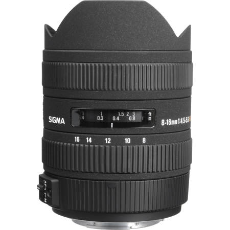 Sigma 8-16mm f/4.5-5.6 DC HSM Lens for Maxxum/Sony, USA