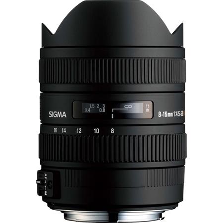 Sigma 8-16mm f/4.5-5.6 DC HSM Zoom Lens for Pentax DSLR-Refurbished by Sigma USA
