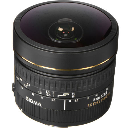 Sigma 8mm f/3.5 EX DG Circular Fisheye Lens, USA