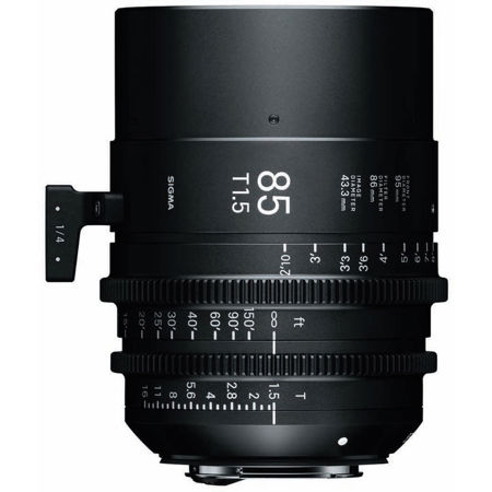 Sigma T1.5 Cine 85mm Full Frame Prime Lens with PL Mount