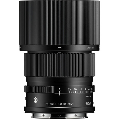 Sigma 90mm f/2.8 DG Contemporary Lens for L Mount, Black