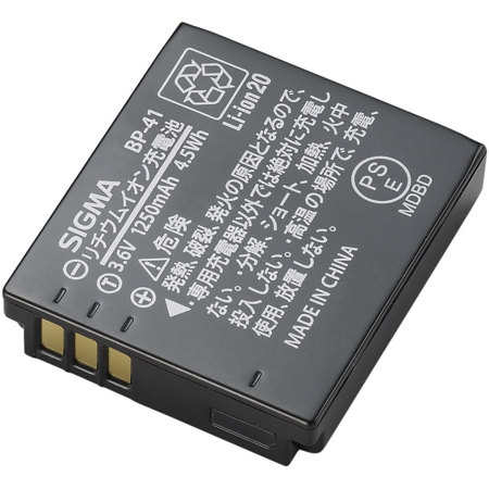 Sigma BP-41 Li-Ion Battery for DP1, DP2 Merrill Digital Cameras