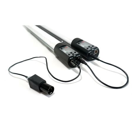 SGC Lights Mini-XLR to DMX 5-Pin Ethernet Adapter Cable Set
