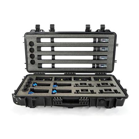 SGC Lights Gaffer Kit with 4x Prism 60 18W RGBWW LED Tube Light