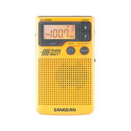 Sangean AM / FM Digital Weather Alert Pocket Radio