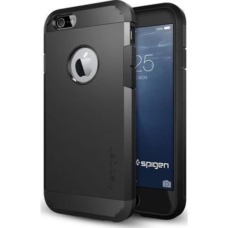 Spigen Tough Armor Case for 4.7" iPhone 6, Smooth Black