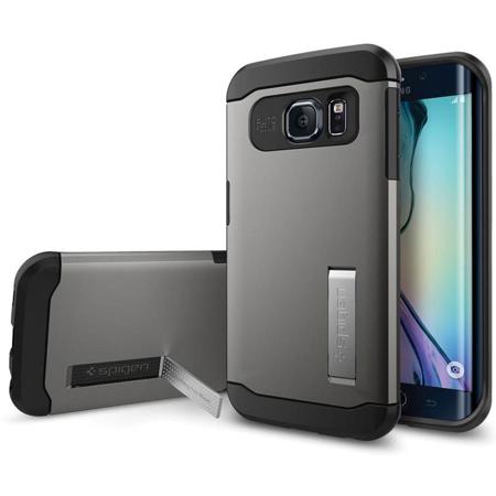 Spigen Slim Armor Case for Samsung Galaxy S6 Edge - Gunmetal