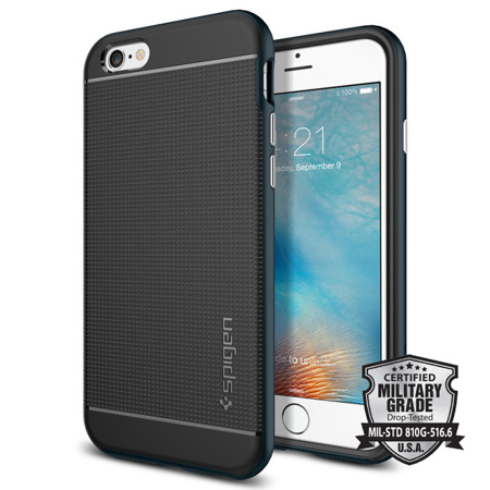 Spigen Neo Hybrid Case for 4.7" iPhone 6 / 6s - Metal Slate