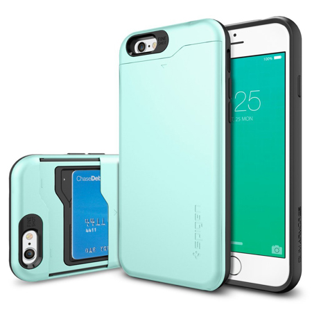 Spigen Slim Armor Case for 5.5" iPhone 6 Plus / 6s Plus - Mint
