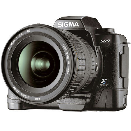 Sigma SD-9 Digital SLR Camera Body, 10.3 Million Photo Detectors, (3.54 Million X 3TM Full Color Pixels)