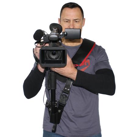 SteadyGum ENG-L Camera Support for Professional Camera Operators, XS-S