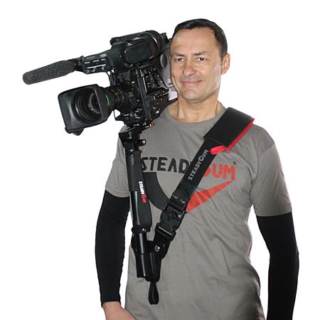 SteadyGum ENG Camera Support for Professional Camera Operators, M-L