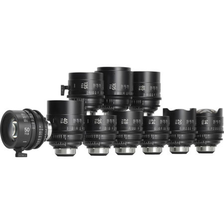 Sigma FF Classic Art Prime Cine 10-Lens Kit, Feet