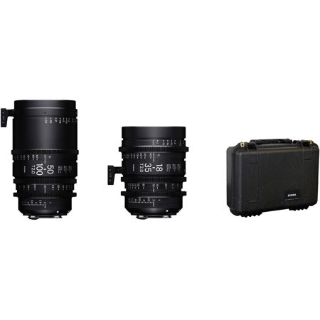 Sigma 18-35mm and 50-100mm T2.0 High-Speed Cine Lens for Sony E, Feet