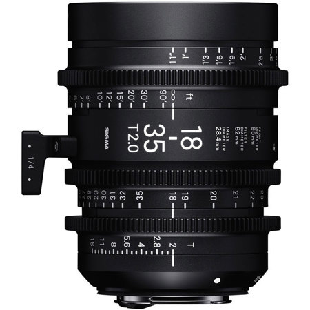 Sigma 18-35mm and 50-100mm T2.0 High-Speed Cine Lens for Sony E