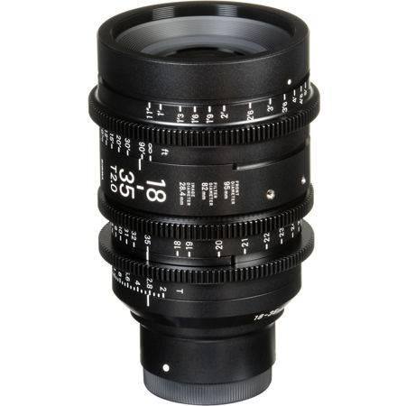 Sigma 18-35mm and 50-100mm T2.0 High-Speed Cine Lens Kit for Canon