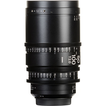 SIGMA2点セット 50-100mm & 18-35mm F1.8 Canon Sigma 18-35mm and 50-100mm T2.0 High-Speed Cine Lens Kit for Canon
