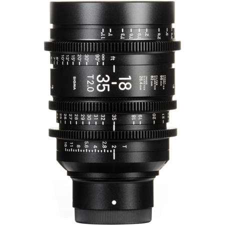 Sigma 18-35mm and 50-100mm T2.0 High-Speed Cine Lens Kit for Canon