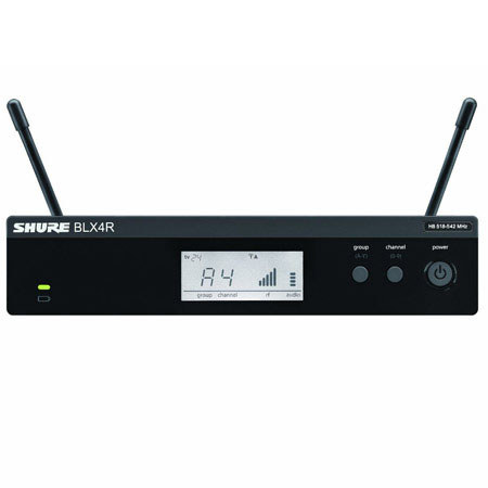 Shure BLX14R Headworn Wireless System, K12: 614-638MHz Frequency