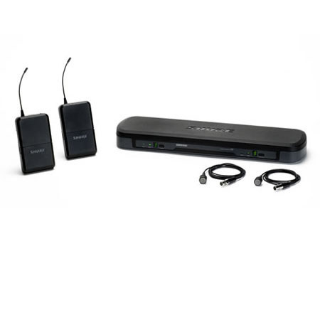 Shure PG188/PG185-H7 Performance Gear Wireless Dual Lavalier System