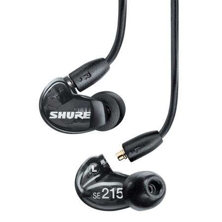 Shure SE215 Sound-Isolating Earphones, Black
